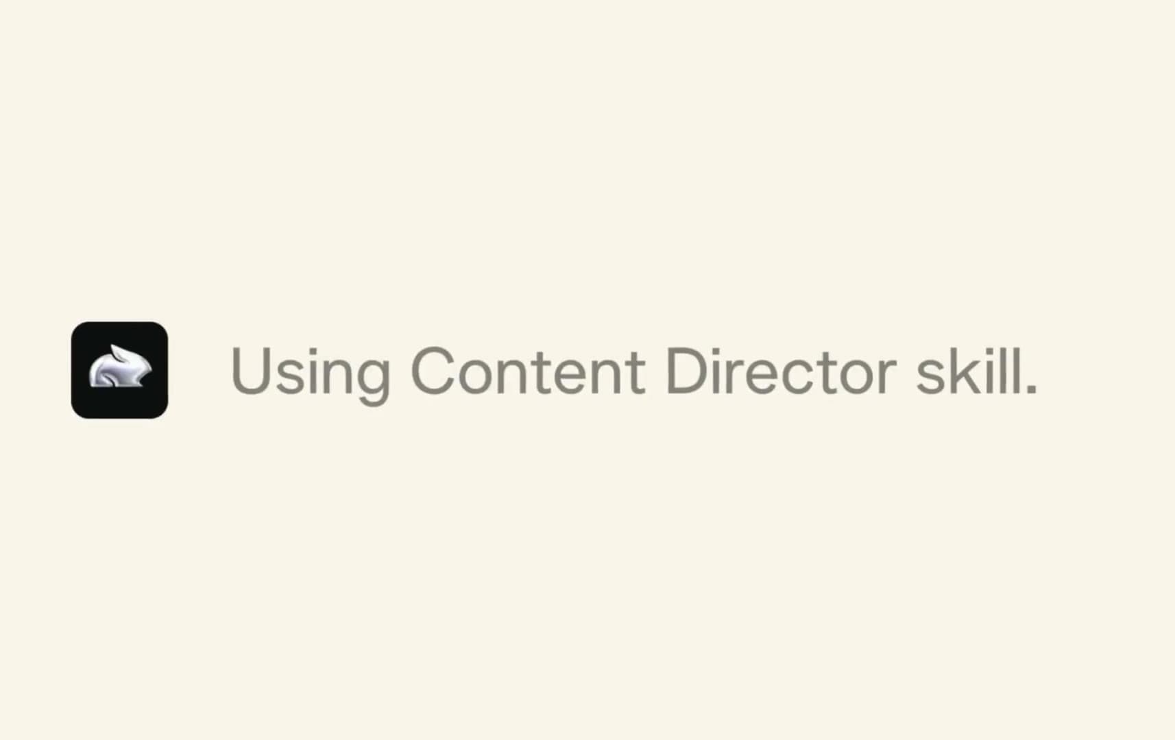 Content Director preview