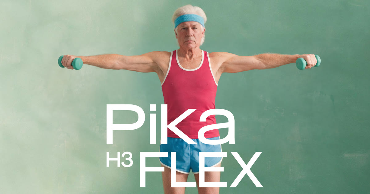Pika发布H3 Flex并开源权重：基于MiniMax H3后训练，6步出片、比实时更快
